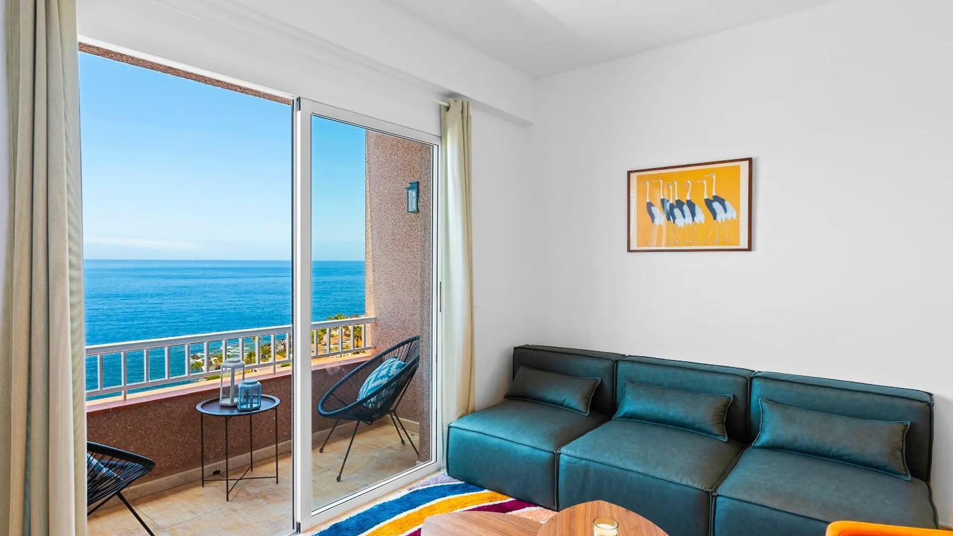Modern Light And Beautiful View Apartment Puerto de Santiago  Hiszpania